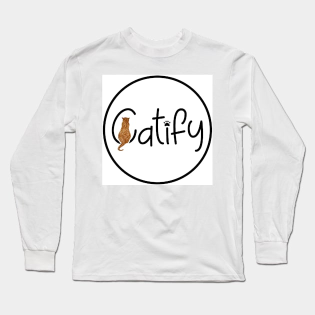 01 Long Sleeve T-Shirt by Catify